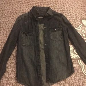 Express Denim button down